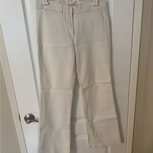 Forever 21 White Boot Cut Flare Pants